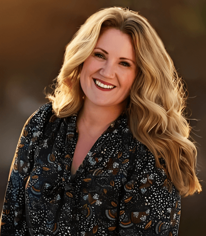 Allison Gary, a licensed therapist, smiling